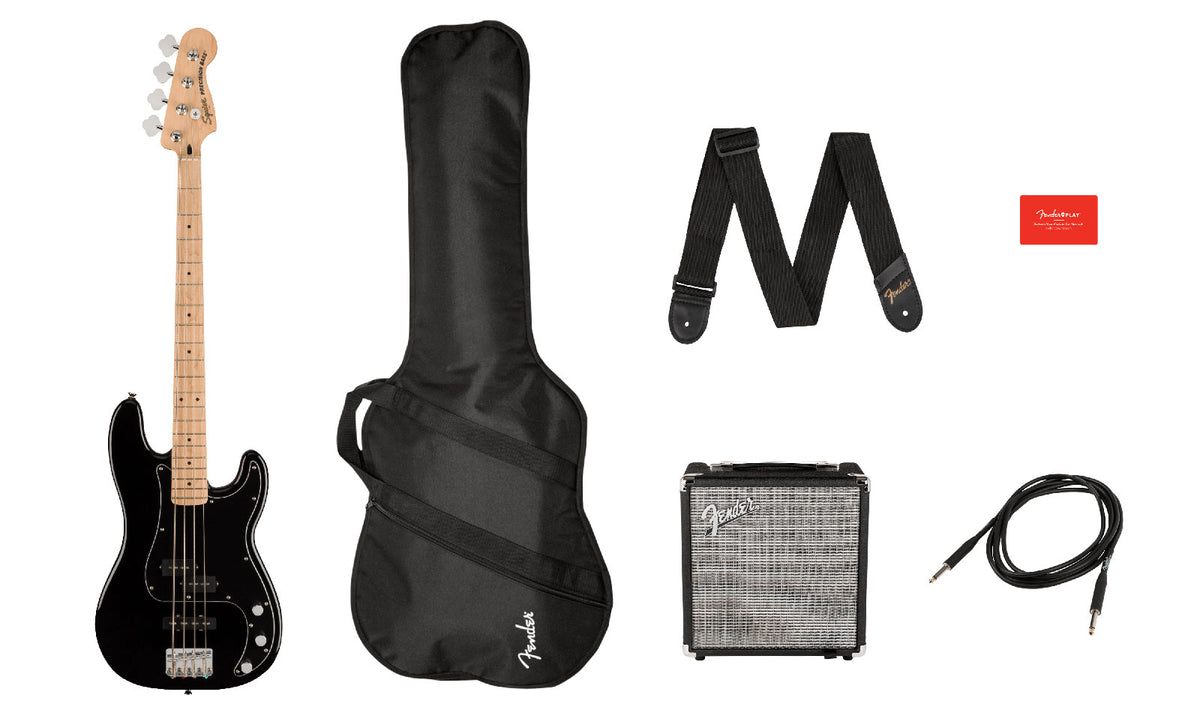 Precision Bass Affinity MN PJ Confezione Nero
