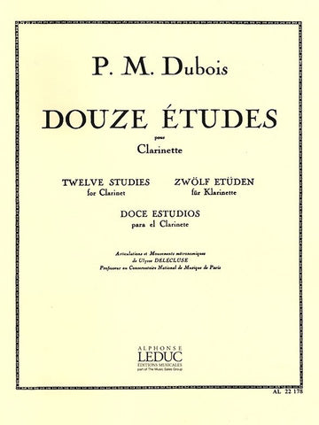 12 Études pour Clarinette