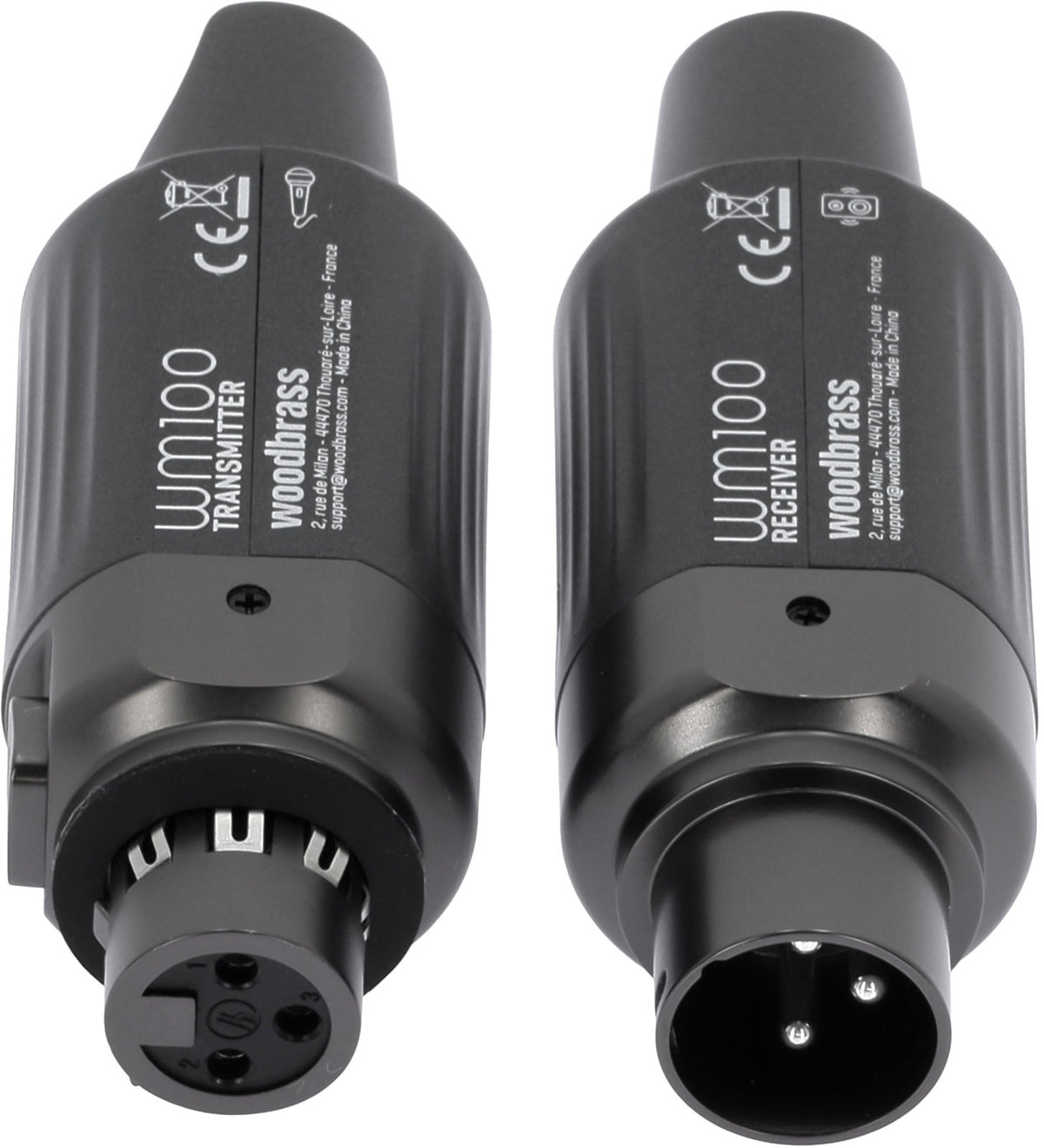 WM100 Sistema Wireless UHF Plug-in Per Microfono Dinamico