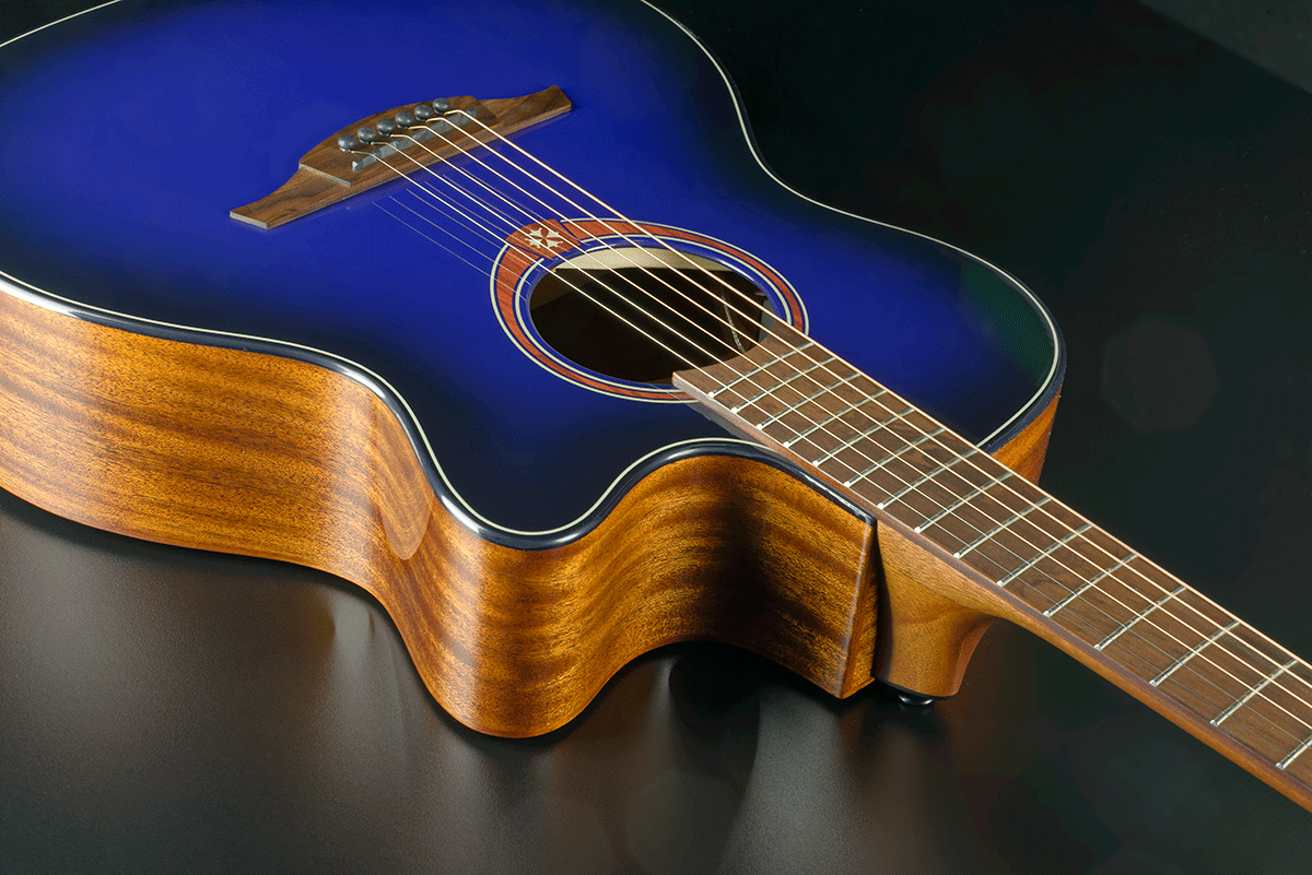 Tramontane T-Blue-DCE Dreadnought Ctw Blu Burst