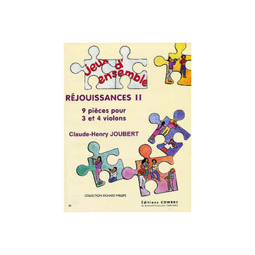 Joubert - Réjouissances II (9 Pièces) - 3 e 4 Violini