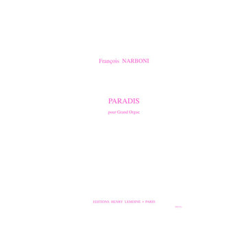 Narboni Francois - Paradis - Orgue