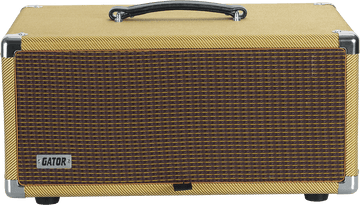 WOODEN RACK 4U VINTAGE AMP TWEED