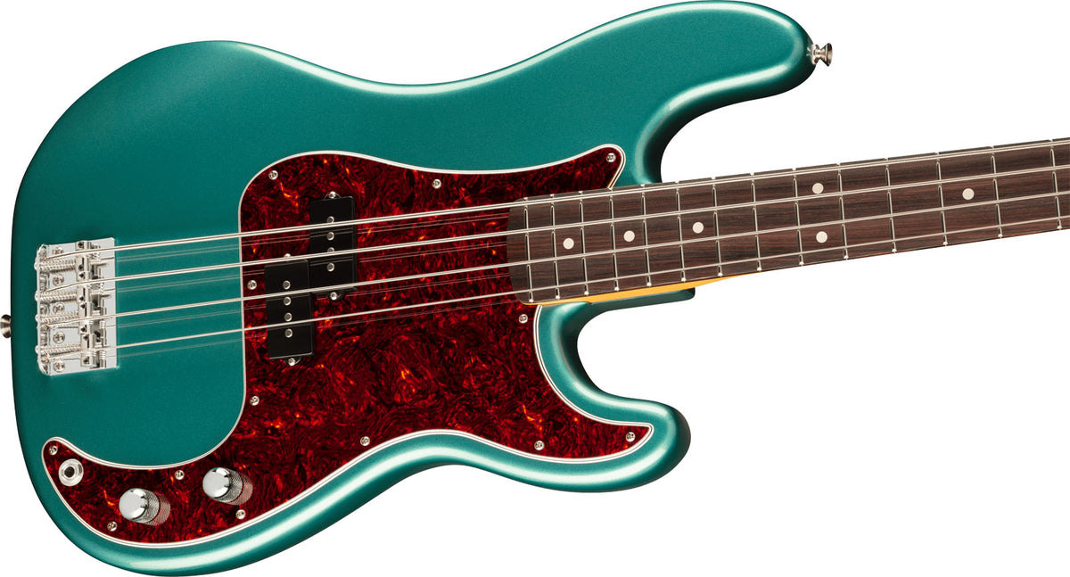 American Professional Classic Precision Bass RW Verde Sherwood metallizzato sbiadito