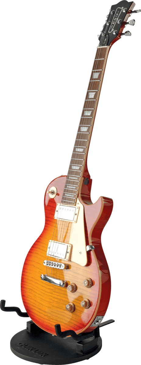 UNIVERSAL COMPACT & PORTABLE GUITAR STAND - BLACK