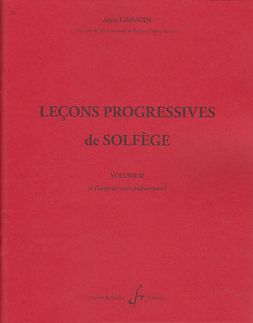 Grimoin Alain - 30 lezioni progressive di solfeggio Vol.2