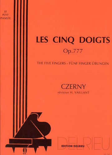 Czerny Carl - Le 5 dita Op.777 - Pianoforte