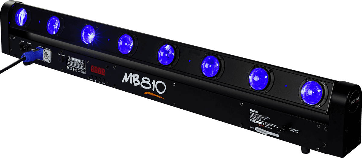 MB 810 - BARRA LED MOTORIZZATA 8 RGBW
