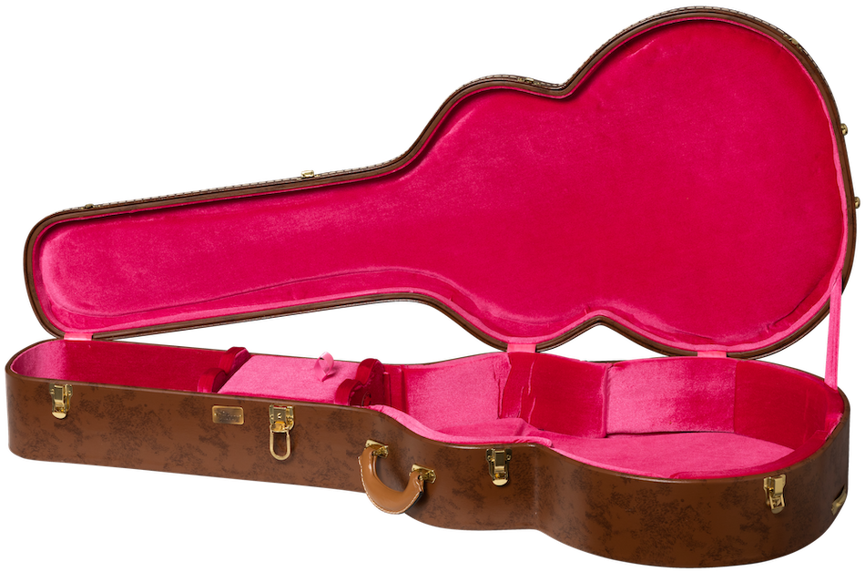Custodia SJ-200 Lifton Storico Marrone/Rosa Rigida
