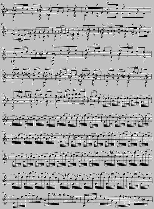 Bach J.S. - Sonate e partite BWV 1001-1006 per violino solo (versione trascritta e annotata)