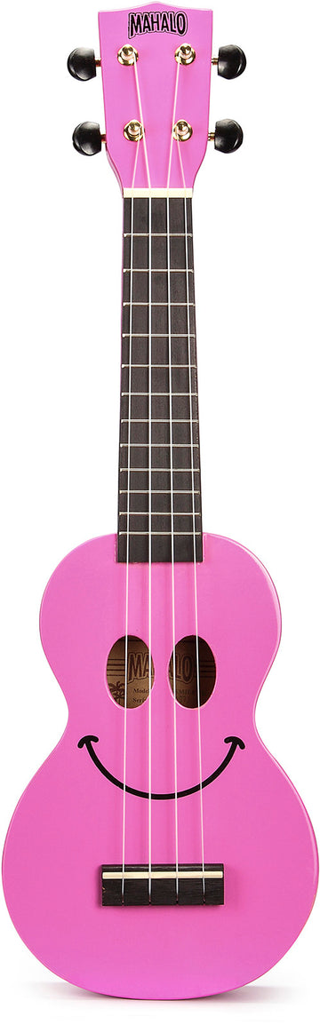 Gmh Usmile-Pk Ukulele Pink Smile + Gigbag