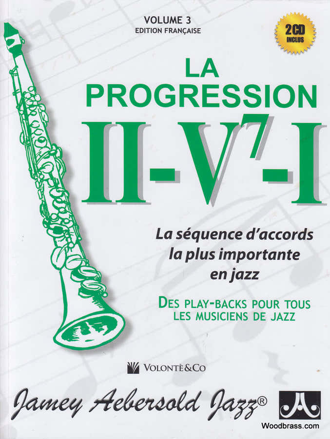 Aebersold N°003 - La Progression II V I + 2 CD (Edizione Francese)
