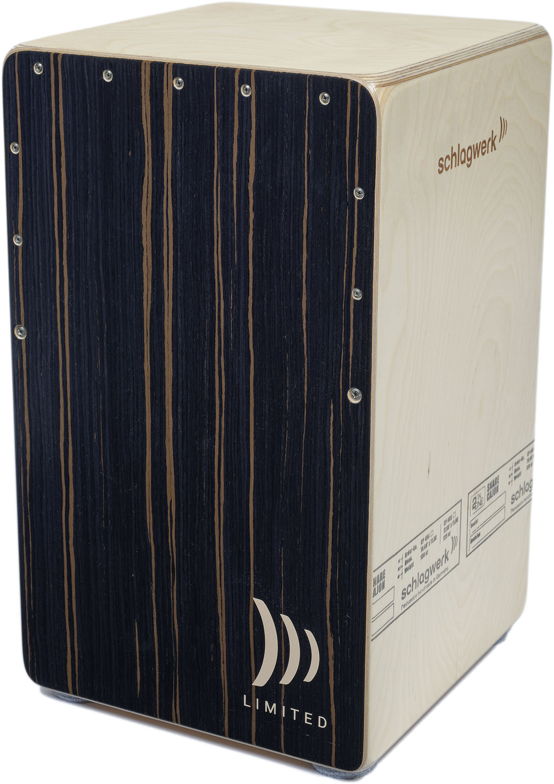 CAJON 2INONE EBONY LINES PSC CPS2ONE-5