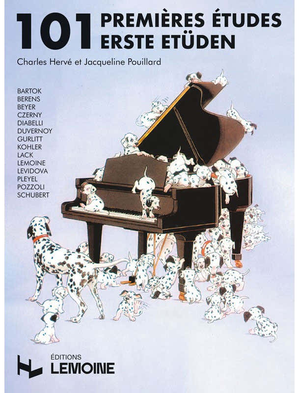 Premieres Études (101) Pianoforte - Hervé, Pouillard