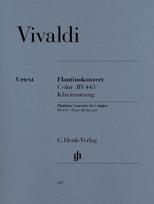 Vivaldi A. - Concerto per flautino (flauto dolce/flauto) e orchestra in Do maggiore Op. 44 11 Rv 443