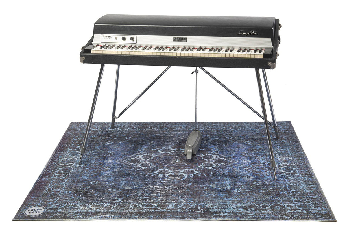 VPCLB-BLU Tappeto Vintage Persian Club Series 1.63 X 1.42M Antiscivolo Blu