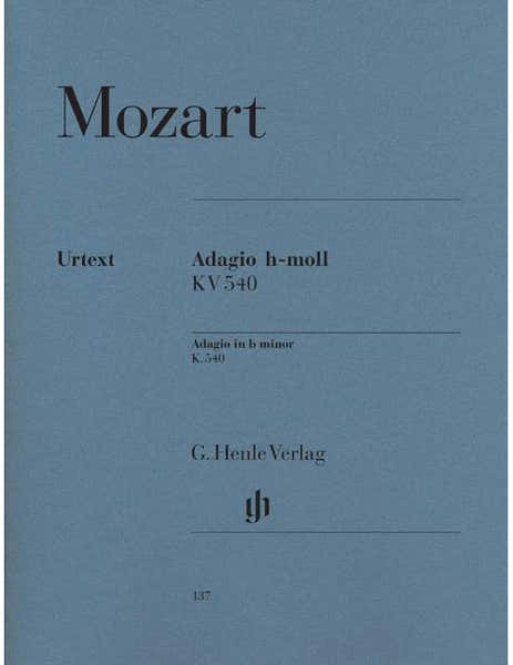 Mozart - Adagio En Si Mineur KV 540 - Piano