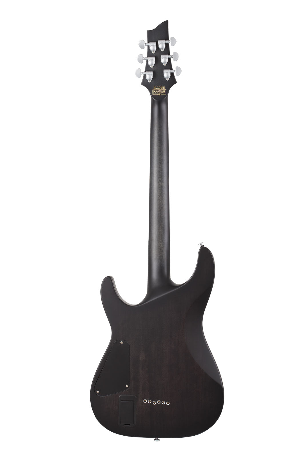 C-1 Platinum Nero trasparente satinato