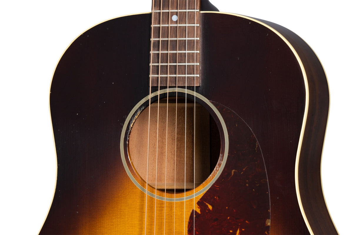 J-45 1942 Banner Leggermente invecchiato Sunburst Vintage CSHR