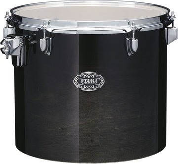 14"X12"SINGLE HEAD CONCERT TOM TRANSPARENT BLACK FADE