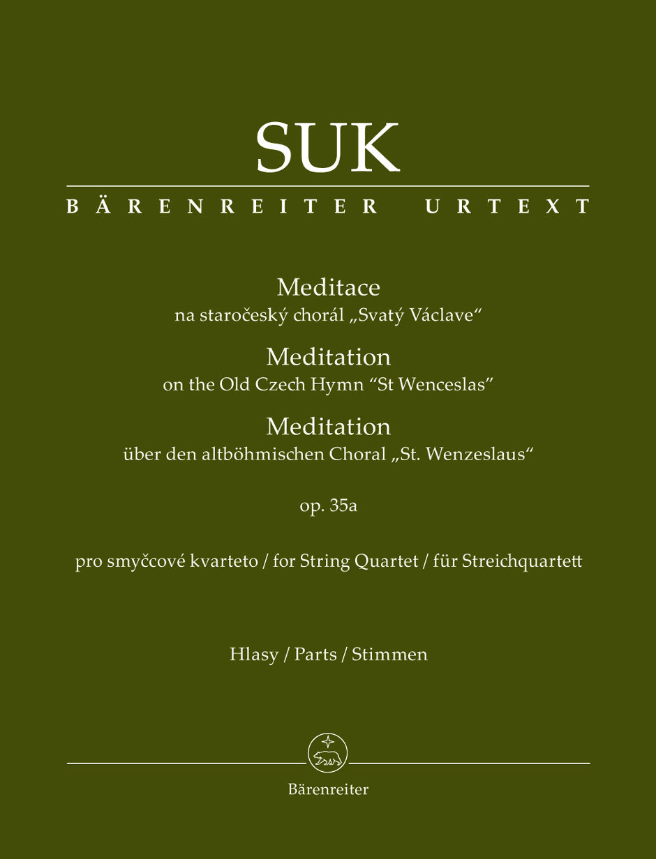 Suk Josef - Meditazione sull'antico inno ceco "ST Wenceslas" Op.35a - Parti staccate