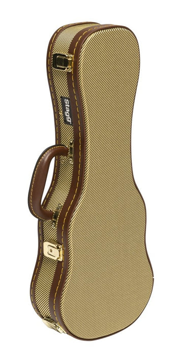 Custodia Ukulele Soprano Tweed - GCX-UKS GD