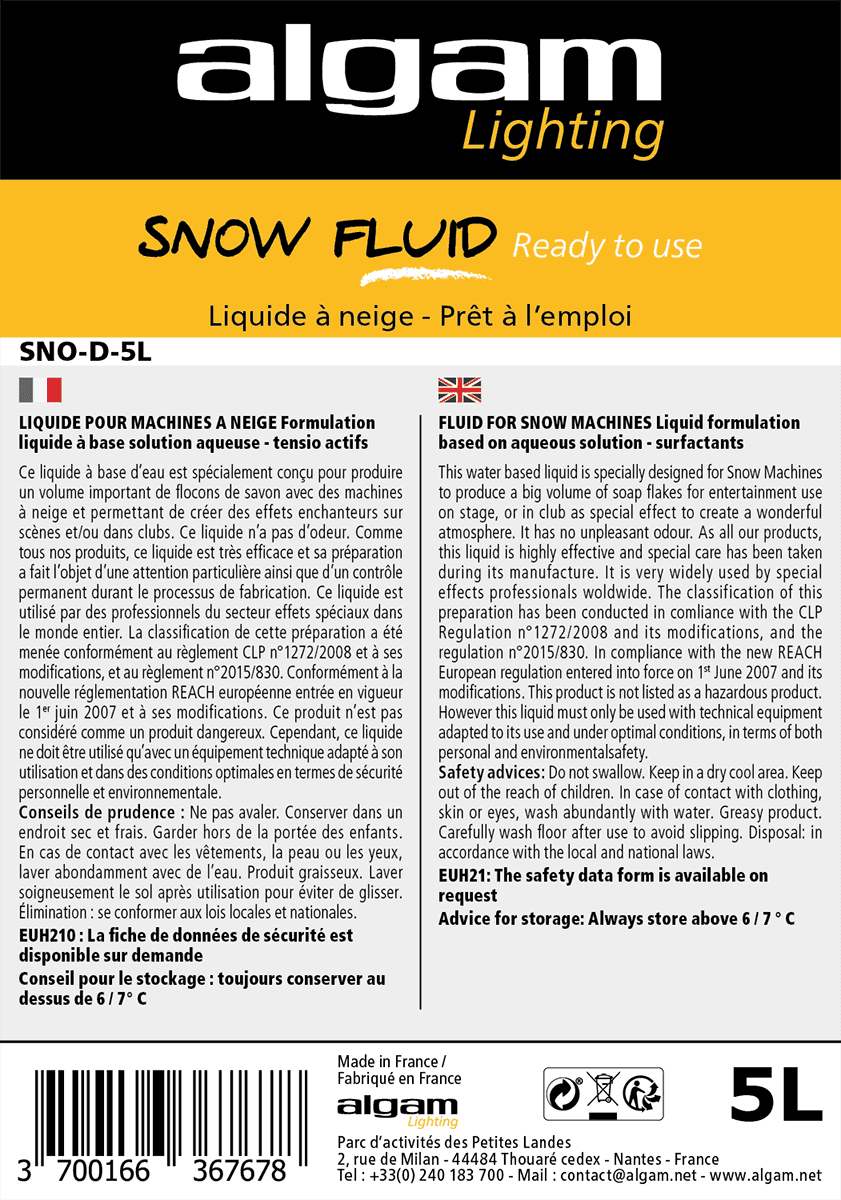 Liquido Neve 5L