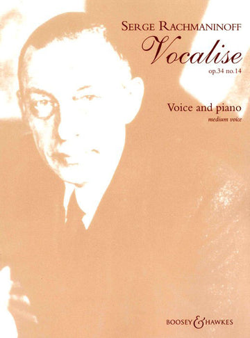 Rachmaninoff S. - Vocalise Op. 34/14 - Voce media e pianoforte