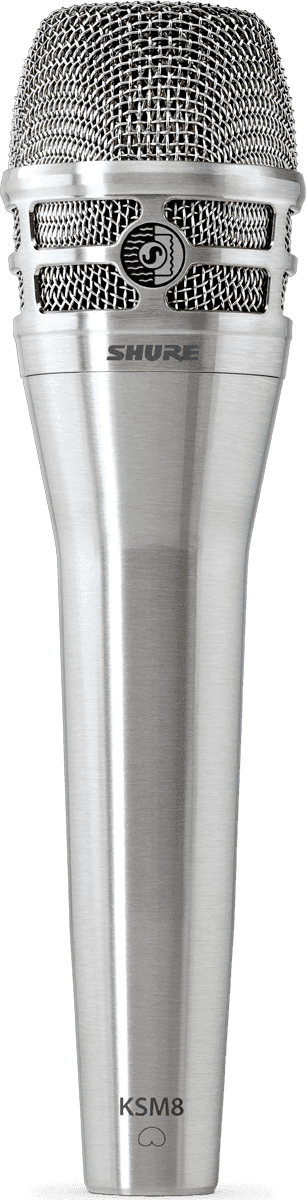 DUALDYNE DYNAMIC MICROPHONE SILVER