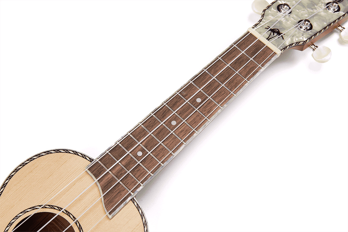 Soprano Elettrico Naturale Testa Perlata + Custodia