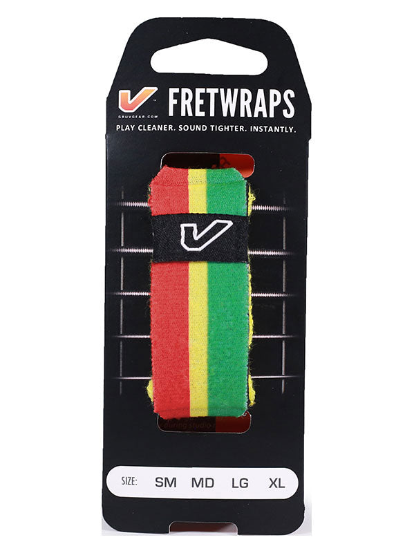 FretWraps Bandiere del mondo Rosso-Giallo-Verde - Piccolo