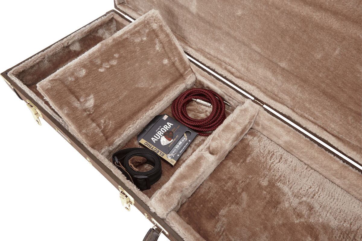 Custodia Elettrica Vintage Marrone in Legno Deluxe - GW