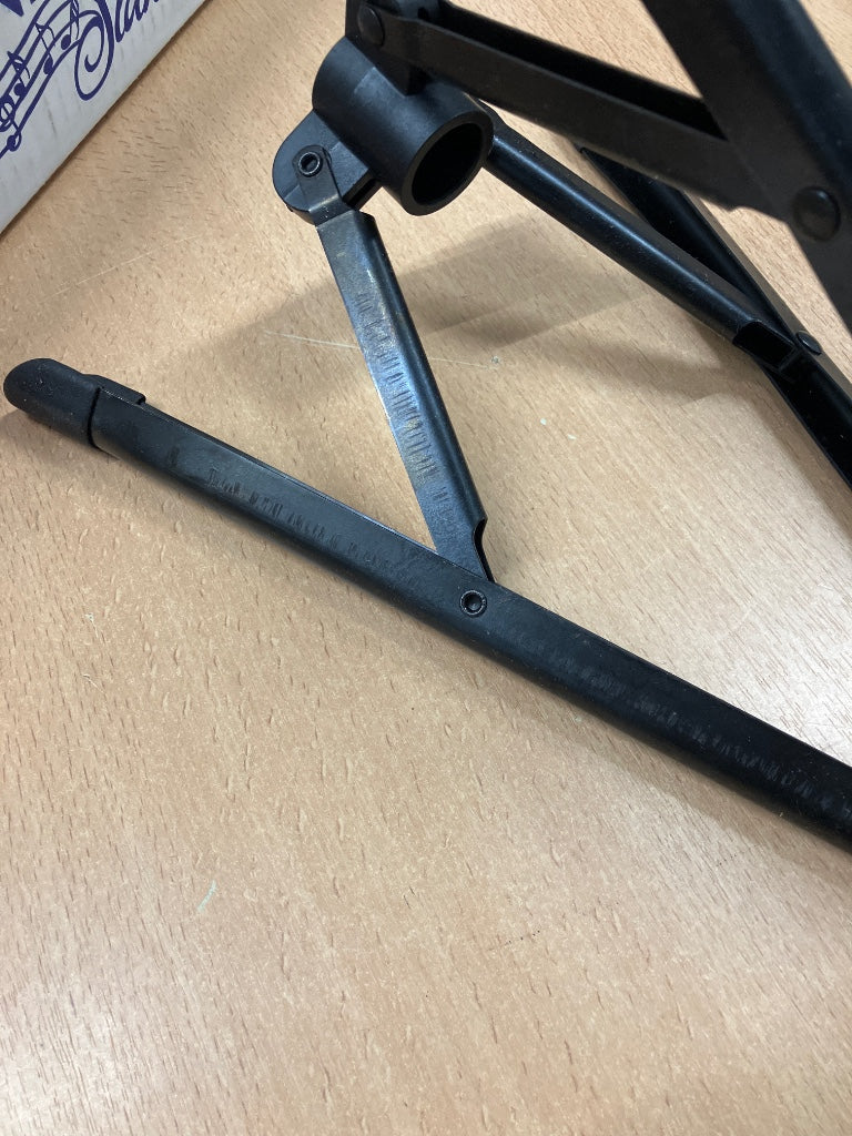 FOLDING BLACK ORCHESTRA MUSIC STAND SMALL - B Stock