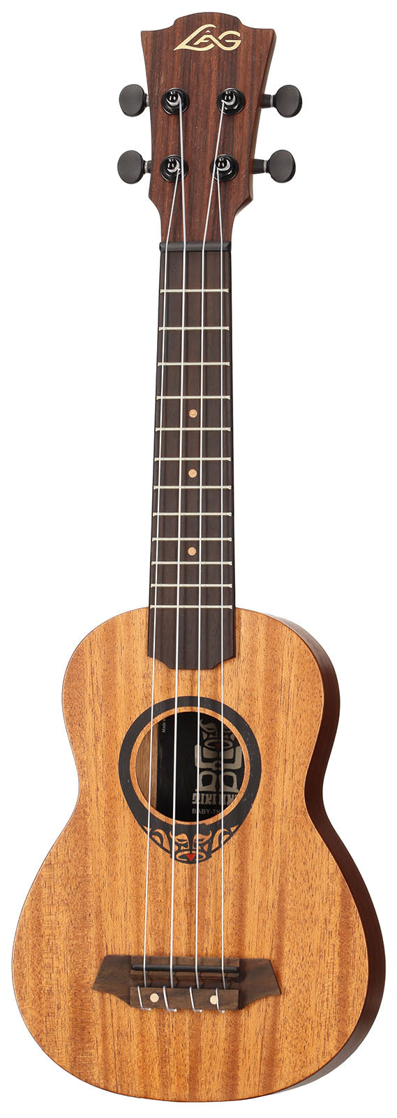 Tiki Tku110S Ukulele Soprano Arched Back with gigbag