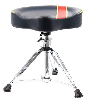 Sedile Pro Seduta Moto Blu Doppia Base Asta Filettata
