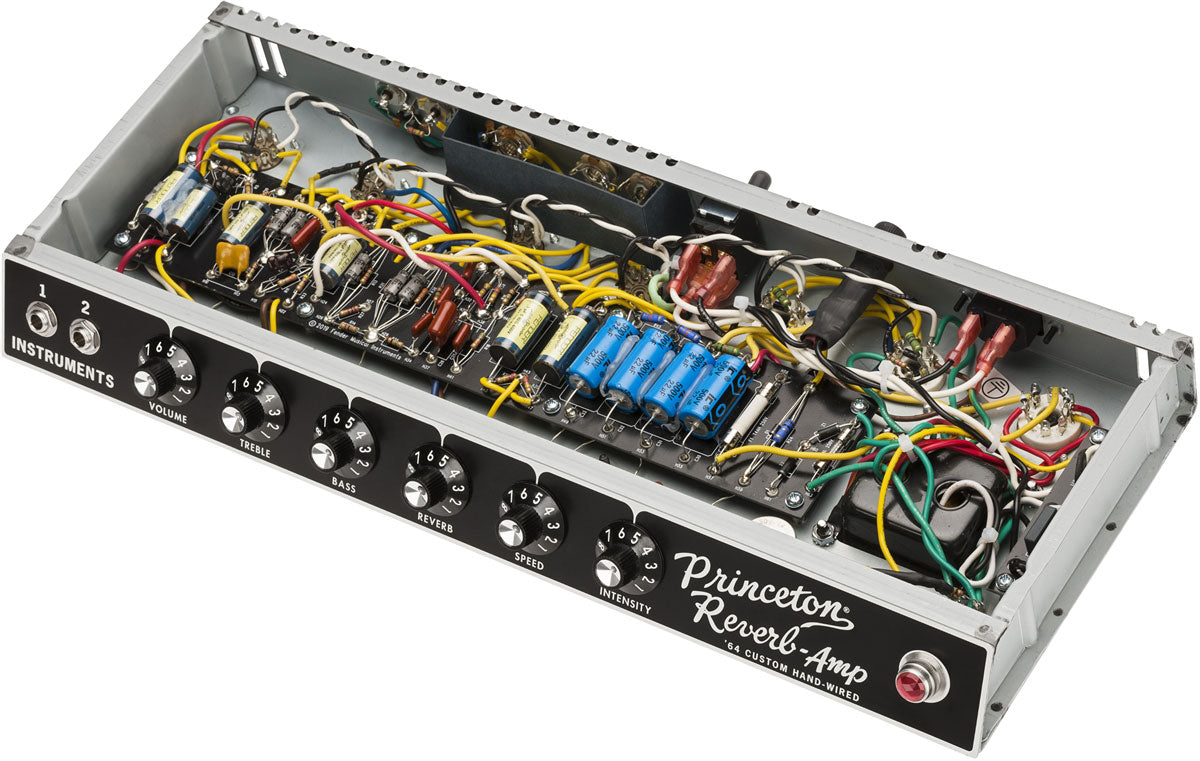 64 Custom Princeton Reverb cablato a mano