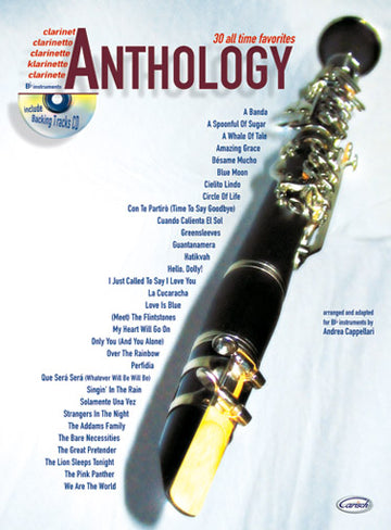 CAPPELLARI A. - ANTHOLOGY VOL.1 + CD - CLARINETTE