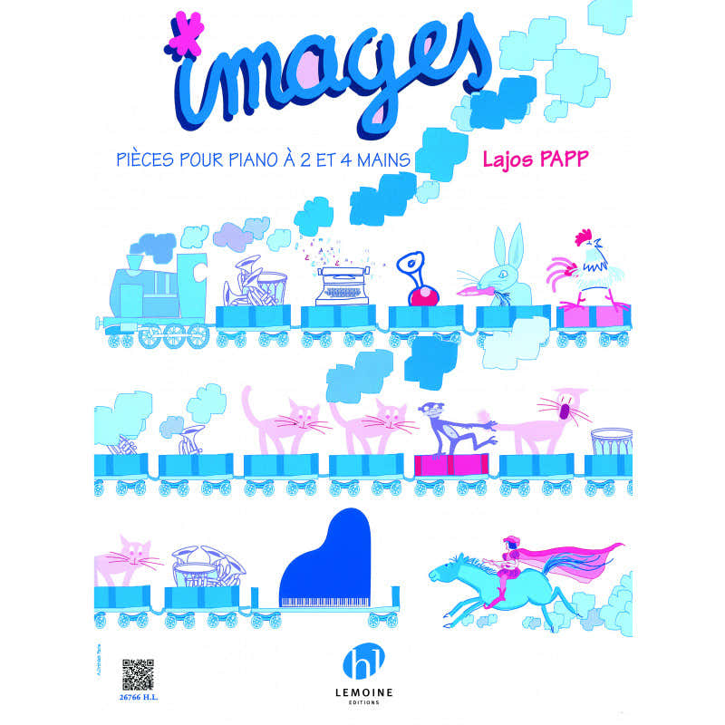 Papp Lajos - Images - Pianoforte a 2 e 4 Mani