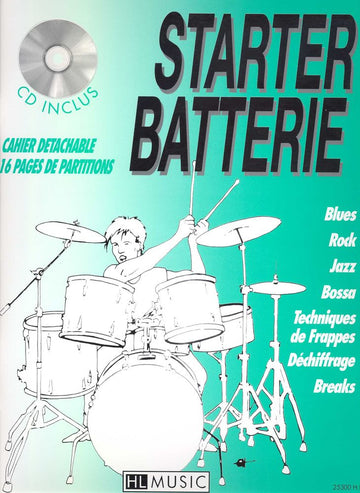 Billaudy Patrick - Starter Batterie Vol.1 + CD - Batterie