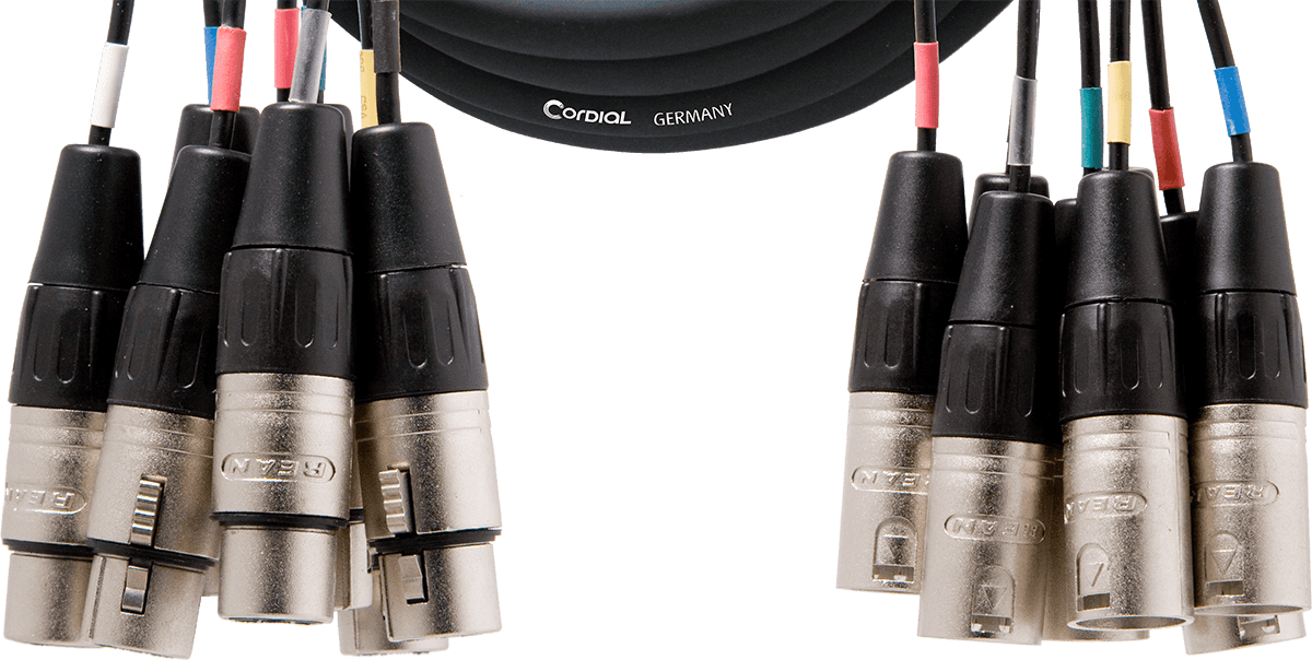 Multipolare 8 XLR Maschio/femmina 5 M