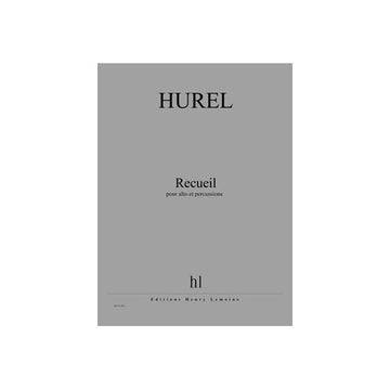 Hurel - Recueil - Alto et Percussions