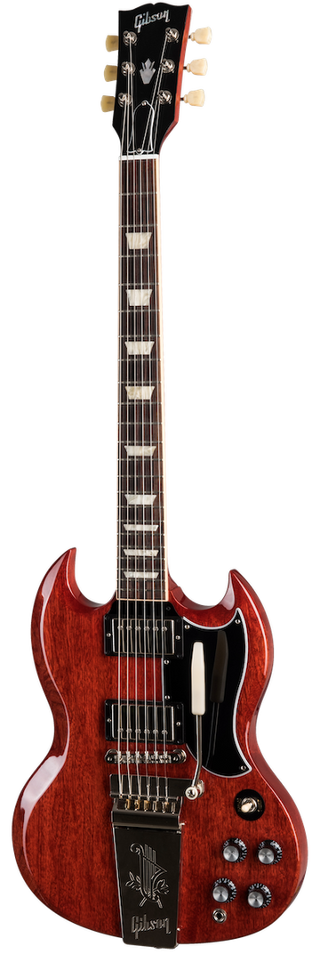 SG Standard '61 Maestro Vibrola Vintage Cherry Originale
