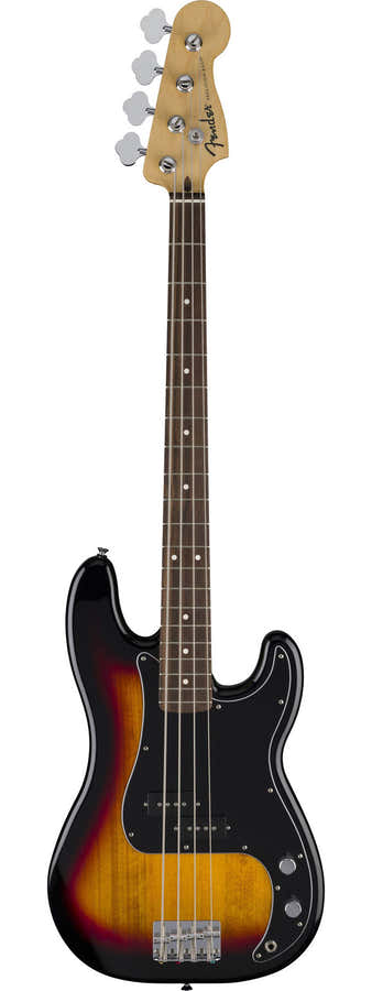 Standard Precision Bass LRL battipenna nero Sunburst a 3 colori