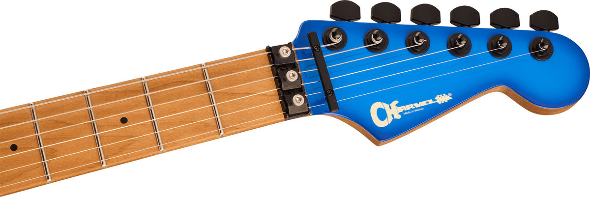 Pro-Mod Plus So-Cal Style 1 HH FR CM MN Caramellato Sfumatura Blu