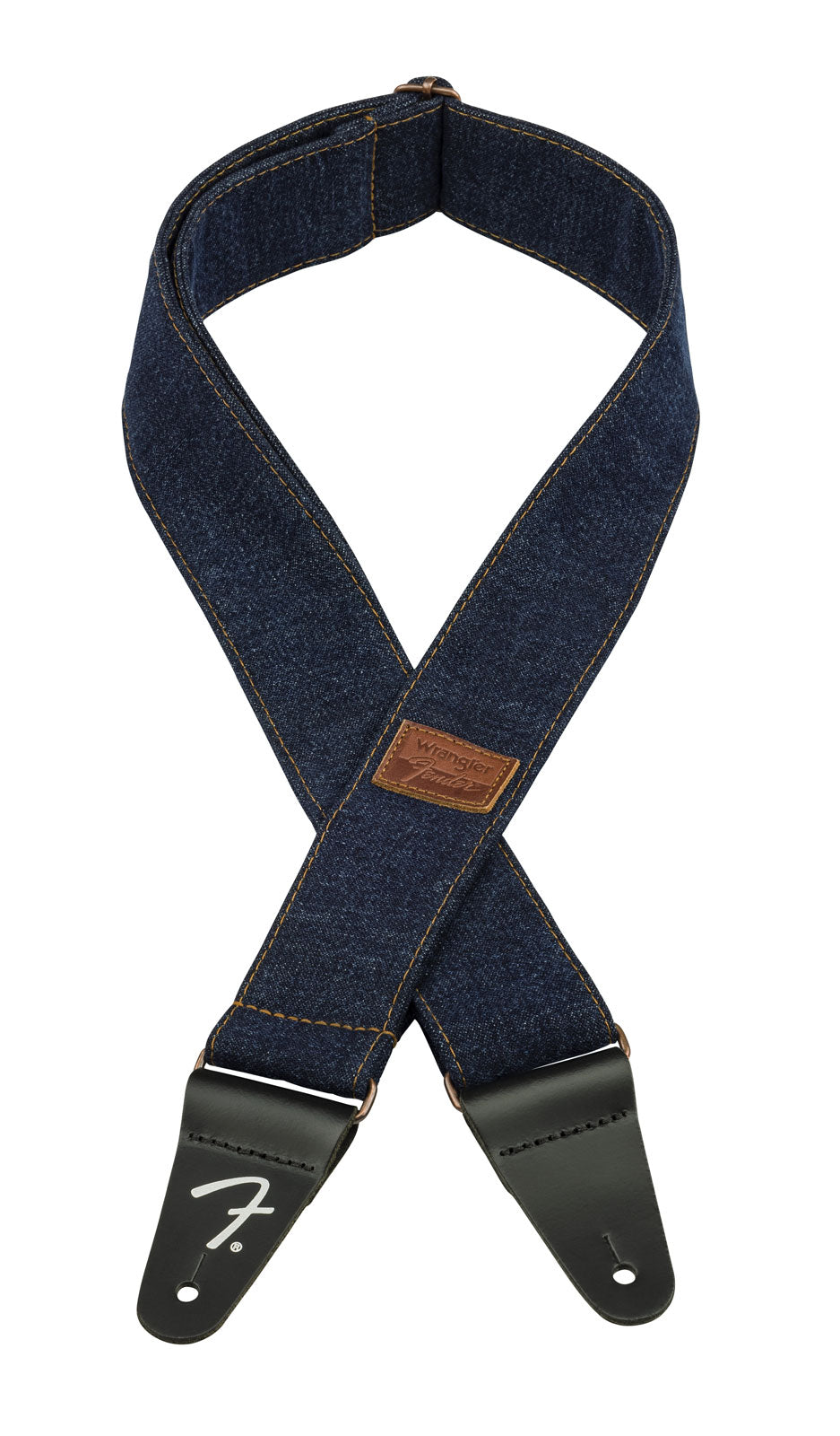 X Wrangler Cinghia in denim Indaco scuro