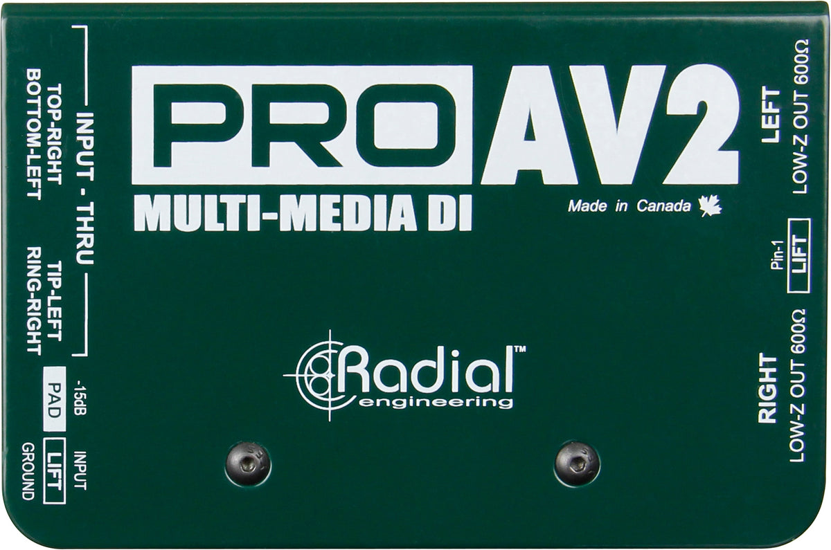 Pro AV2 DI - Stereo multimediale passivo