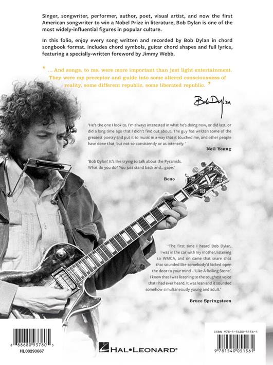 Bob Dylan completo - Testi e accordi