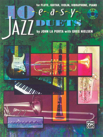 La Porta J e Nielsen G - 10 facili duetti jazz + CD - Banda jazz