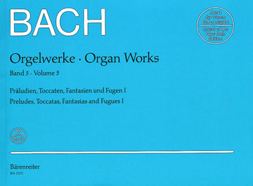 J.S. - Opere per organo Vol.5 Preludi Toccate Fantasie e Fughe I - Organo
