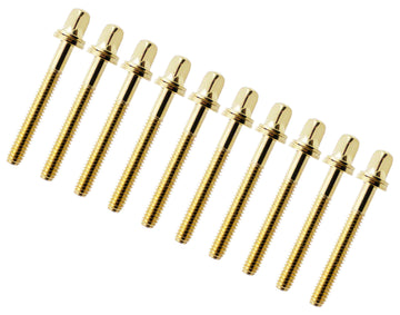 Tirante 42mm Dorato Con Rondella - Filettatura 7/32" (X10)